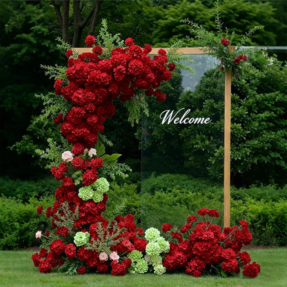 Faux White Hydrangea Artificial Flowers Bulk, Fake Silk Hydrangea Flowers Heads with Stems for Wedding Decorations Garden Party Baby Shower Porch Home Decor Table Centerpieces