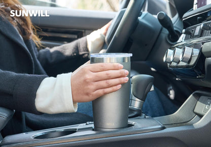 Coffee Tumbler, 20 oz Insulated Travel Mug Stainless Steel