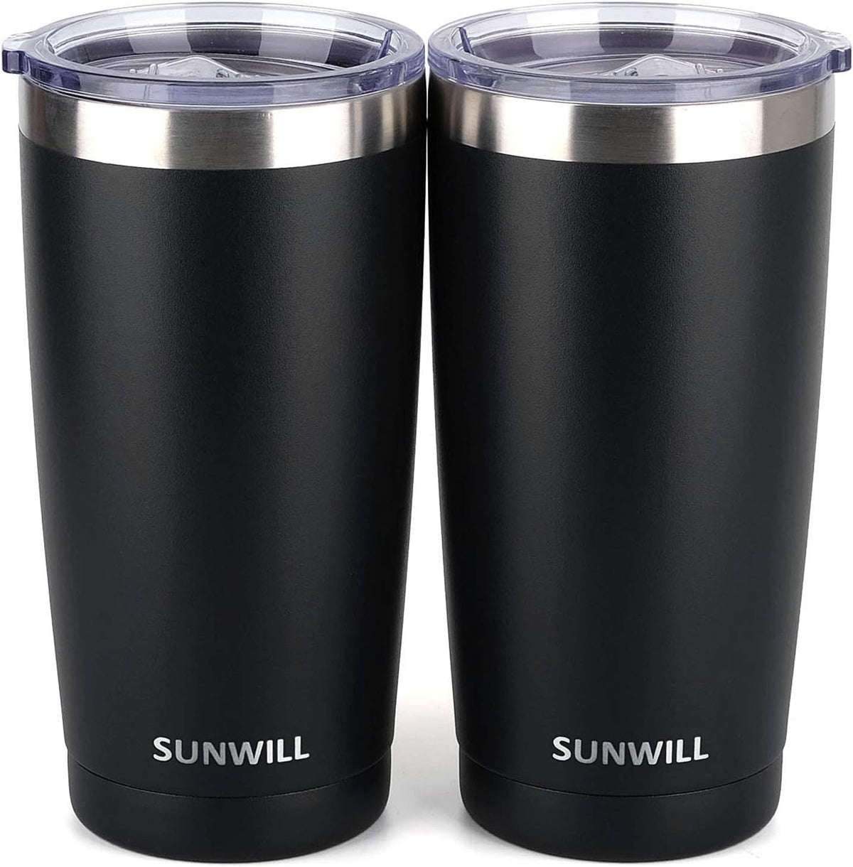 Coffee Tumbler, 20 oz Insulated Travel Mug Stainless Steel