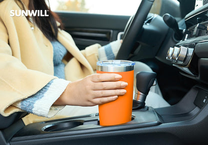 Coffee Tumbler, 20 oz Insulated Travel Mug Stainless Steel