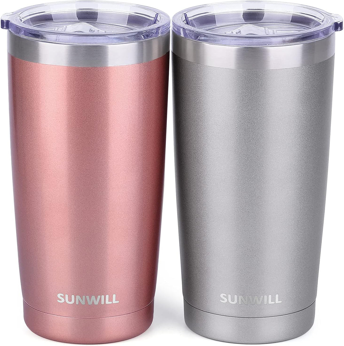 Coffee Tumbler, 20 oz Insulated Travel Mug Stainless Steel