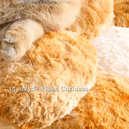 Modern Cat Tree Tower for Indoor Cats Large Adult, 37 inch Brown Flower Cat Tree with Scratching Post, Luxury Aesthetic Cat Tree with Cloud-Soft Flower Perches and Physical Mouse-Sound Hanging Toy