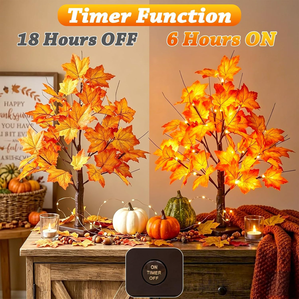 Fall Decorations for Home Fall Maple Tree Fall Decor Fall Trees