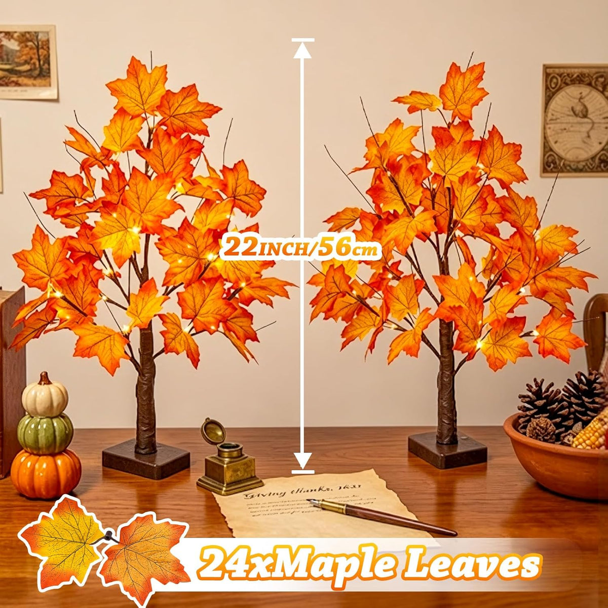 Fall Decorations for Home Fall Maple Tree Fall Decor Fall Trees