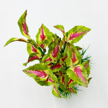 2pcs Set Aquarium Decor Plants Betta Fish Tank Decorations Soft Silk Artificial Plant Goldfish Waterscape Fish Hides Snake Tank/Reptiles Plants (Green-2pcs-Set)