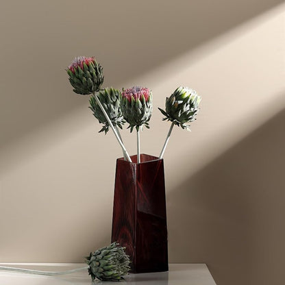 2pcs Artificial King Protea Flowers,60 CM/24 inches Long Stem Faux Cynaroides Flower Decoration for Table/Home/Office/Restaurant (Pink)