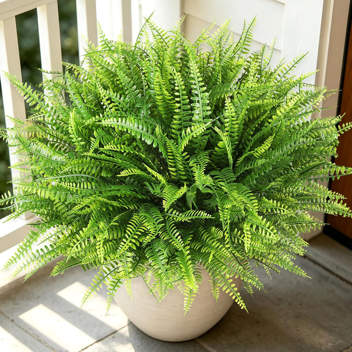 16PCS Artificial Fall Flowers for Outdoors, Fall Home Decorations