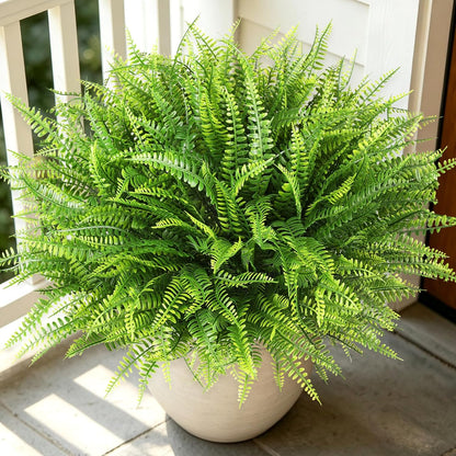 16PCS Artificial Fall Flowers for Outdoors, Fall Home Decorations
