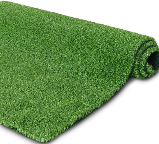 Artificial Turf Grass Lawn 5 FT x8 FT, Realistic Synthetic Mat, Indoor Outdoor Garden Landscape for Pets,Fake Faux Rug with Drainage Holes