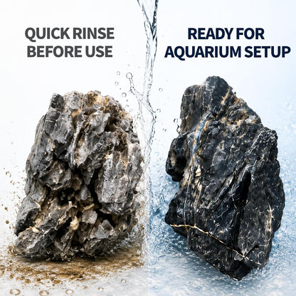 Dragon Stone Aquascaping Rocks, 1 lb (2-4"), Aquarium Stone Set | Beginner-friendly aquascaping • Easy layout building • Natural porous texture • Ideal for planted tanks