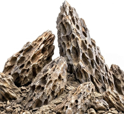 Dragon Stone Aquascaping Rocks, 1 lb (2-4"), Aquarium Stone Set | Beginner-friendly aquascaping • Easy layout building • Natural porous texture • Ideal for planted tanks