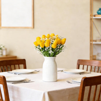 40PCS Tulip Artificial Flowers Babysbreath