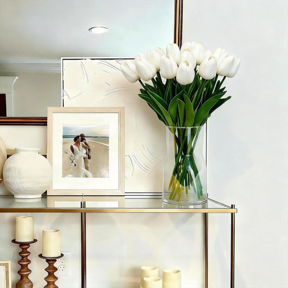 40PCS Tulip Artificial Flowers Babysbreath