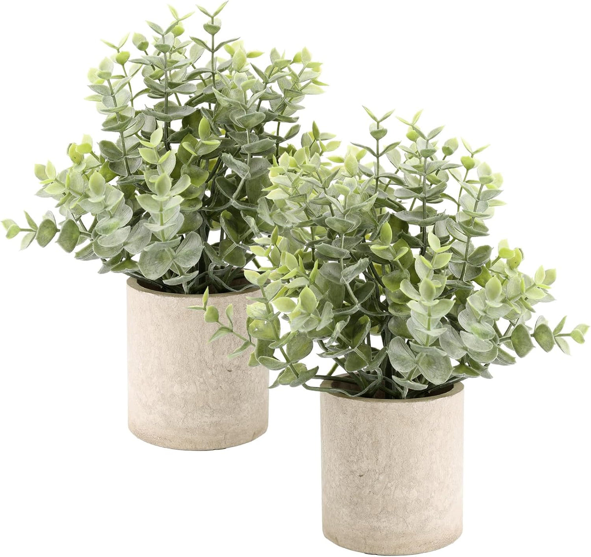 4 Packs Fake Plants Small Artificial Plants Black Eucalyptus Rosemary Succulents Potted Plants, Halloween Gothic Dark Faux Greenery for Home Indoor Office Bathroom Living Room Tabletop Decor