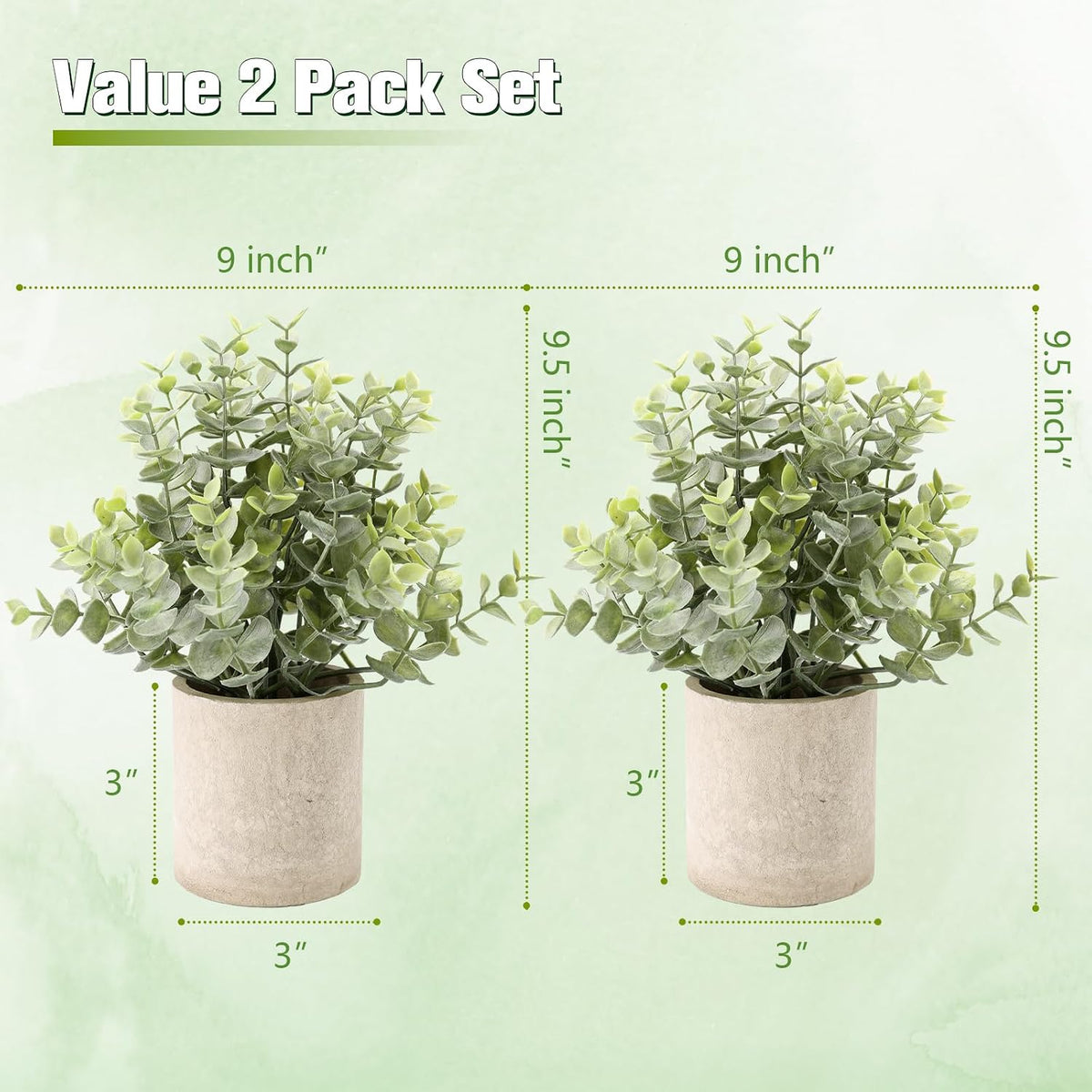 4 Packs Fake Plants Small Artificial Plants Black Eucalyptus Rosemary Succulents Potted Plants, Halloween Gothic Dark Faux Greenery for Home Indoor Office Bathroom Living Room Tabletop Decor