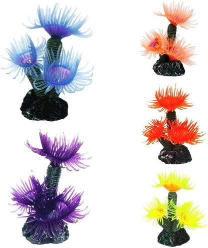 Blue Fish Tank Artificial Coral Simulation Decoration Aquarium Landscape Ornament - Useful and Professional Aquarium Decor