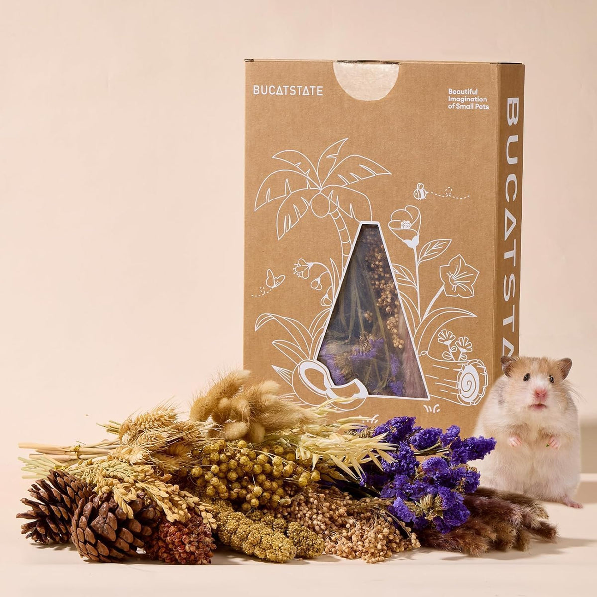 BUCATSTATE Natural Hamster Bedding