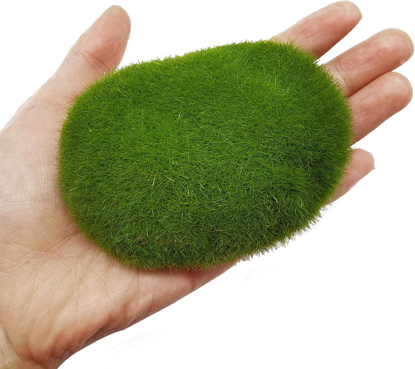 30PCS 3 Size Artificial Moss Rocks Decorative, Green Moss Balls,Moss Stones, Green Moss Covered Stones, Fake Moss Decor for Floral Arrangements, Fairy Gardens and Crafting