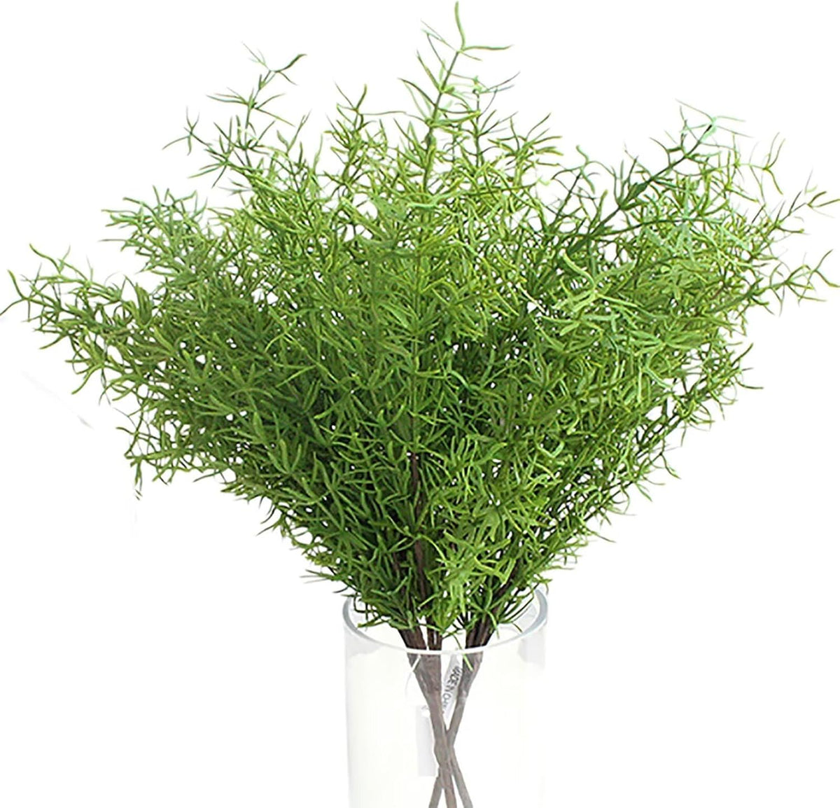 3Bundles Artificial Rosemary Stems Fake Greenery Plants Bushes Shrubs Green Faux Rosemary Branches Spring Plants for for Farmhouse Garden Porch Patio Indoor Outdoor Home Decor