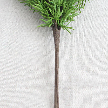 3Bundles Artificial Rosemary Stems Fake Greenery Plants Bushes Shrubs Green Faux Rosemary Branches Spring Plants for for Farmhouse Garden Porch Patio Indoor Outdoor Home Decor