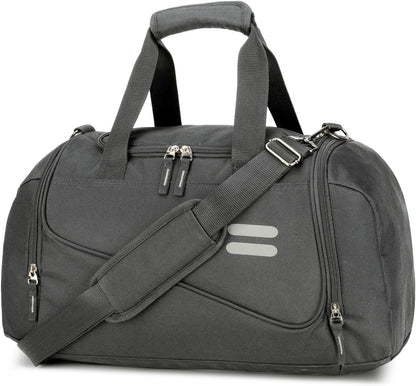 Gym Bag for Men & Women - 35L Duffel Bag with Shoe Compartment, Weekender Water Resistant Sports Duffle Bag for Travel, Fitness & Workouts, Medium