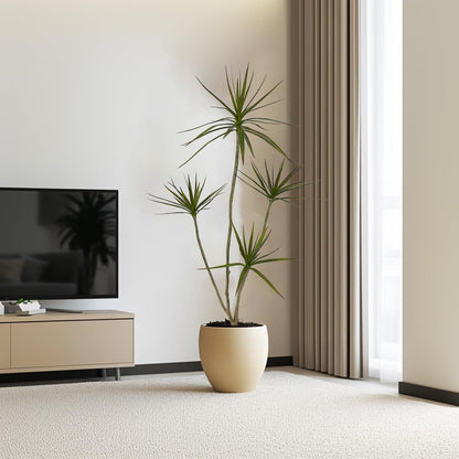 Artificial Dracaena marginata Plant,5ft Tall Fake Tree