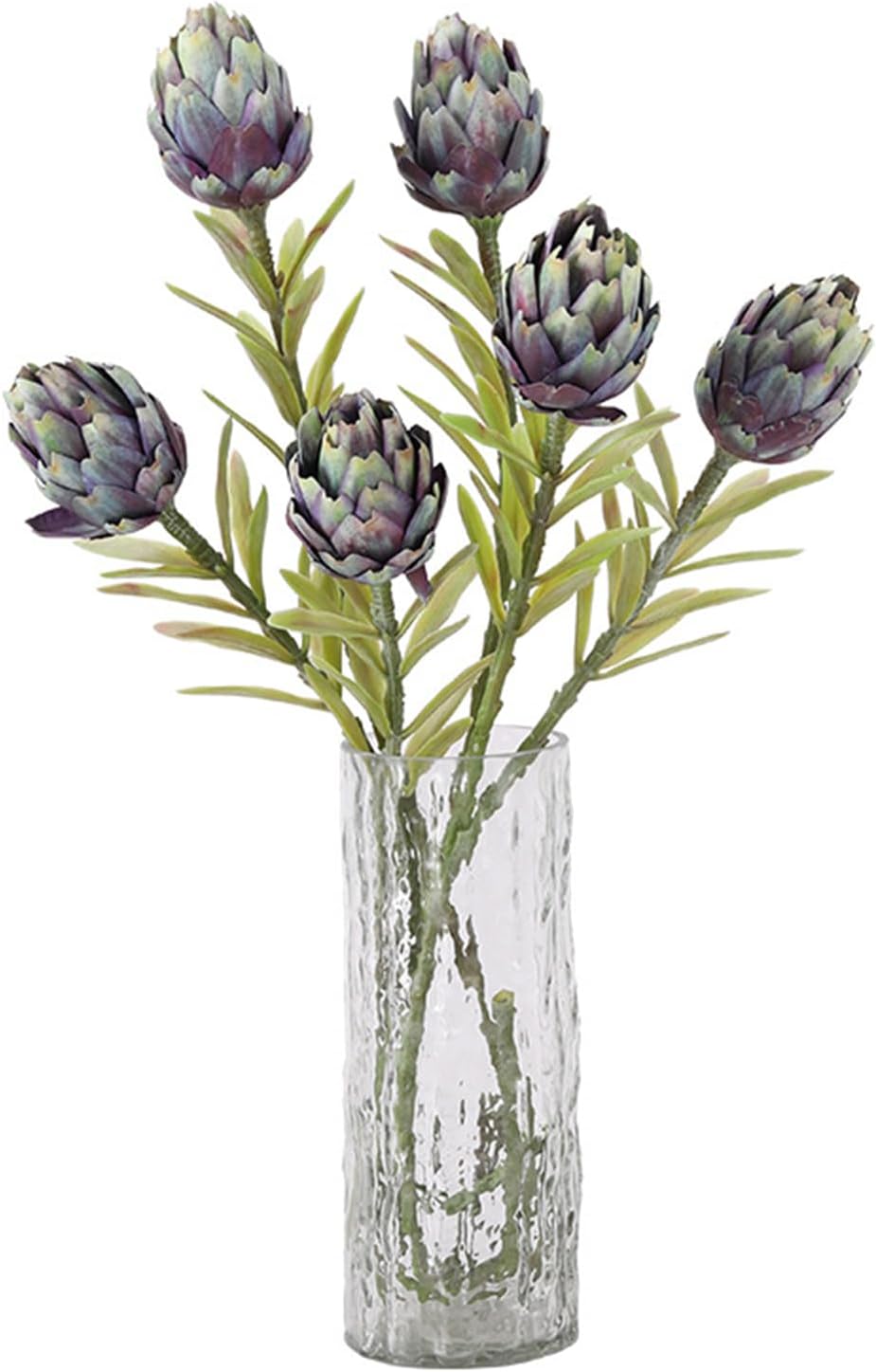 3Pcs 21.7" Artificial King Protea Flowers Fake Protea Cynaroides