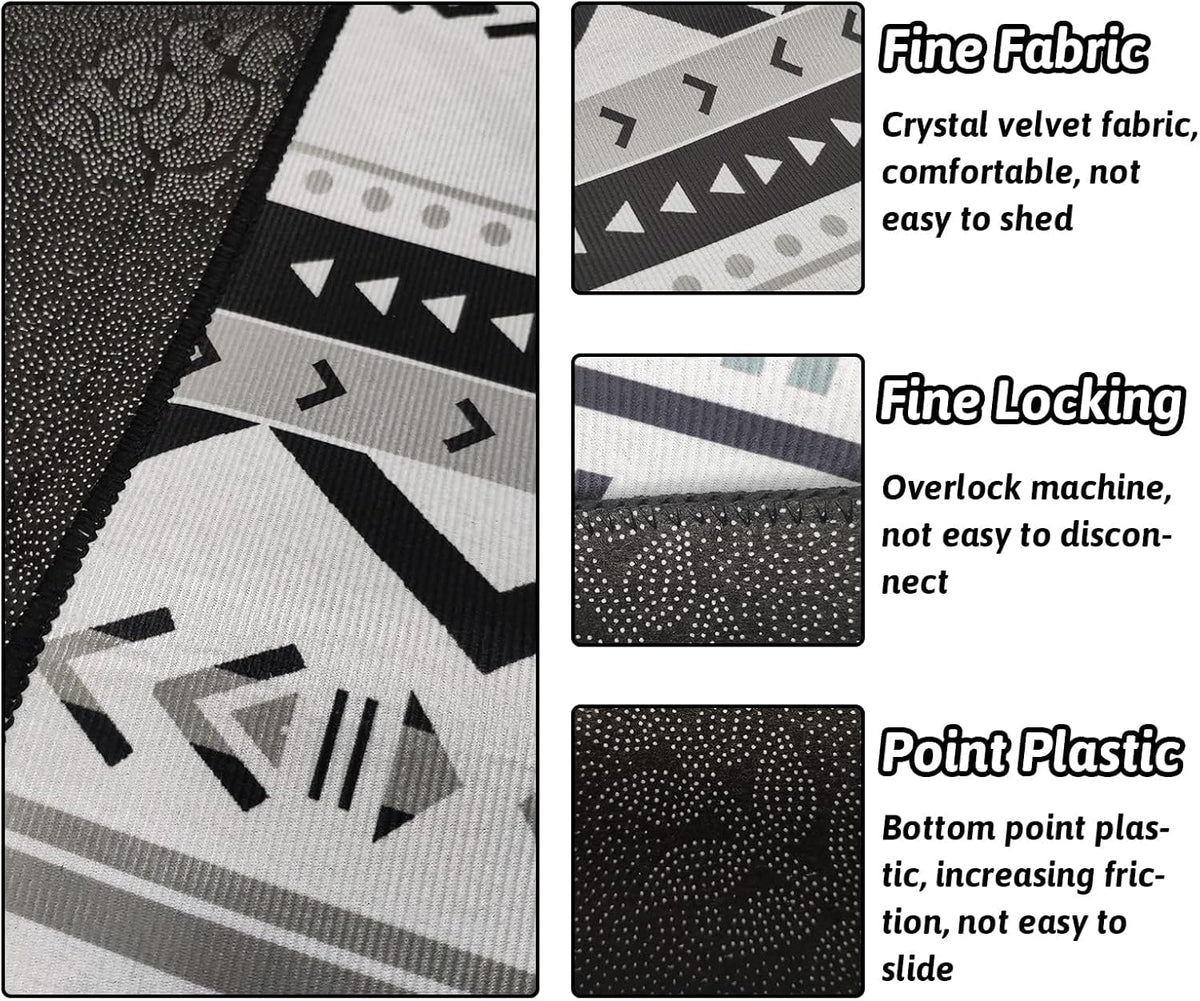 91" X 63" Extra Large Bunny Cage Liner Washable Guinea Pig Mat Large Animals Mats Animal Pads for Floor Indoor Rabbit Carpet for Chinchillas Cats Ferrets Dogs（Light Brown）