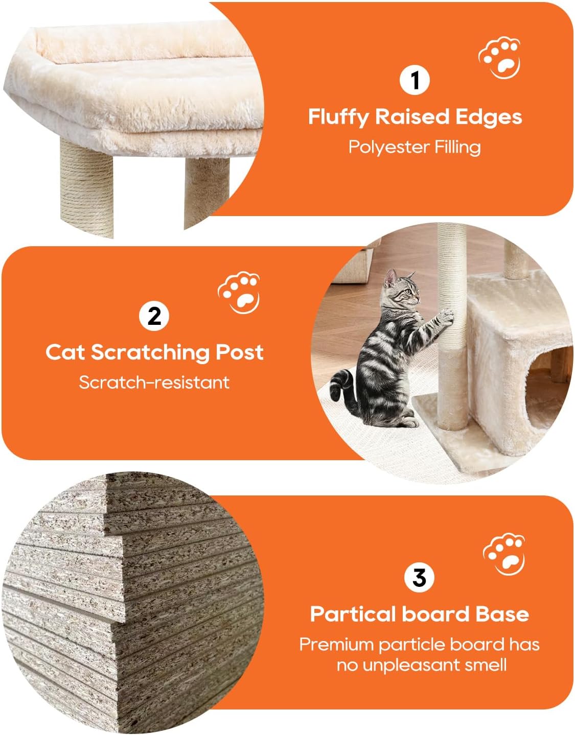 27" Cactus Cat Tree for Indoor Cats, Green Modern Activity Tower | Scratching Posts, Kitten Condo with Plush Perch & Hanging Ball for Play