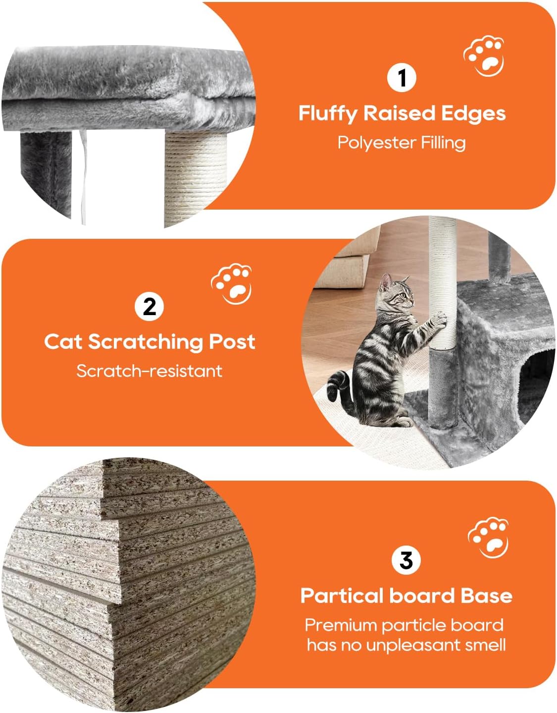 27" Cactus Cat Tree for Indoor Cats, Green Modern Activity Tower | Scratching Posts, Kitten Condo with Plush Perch & Hanging Ball for Play