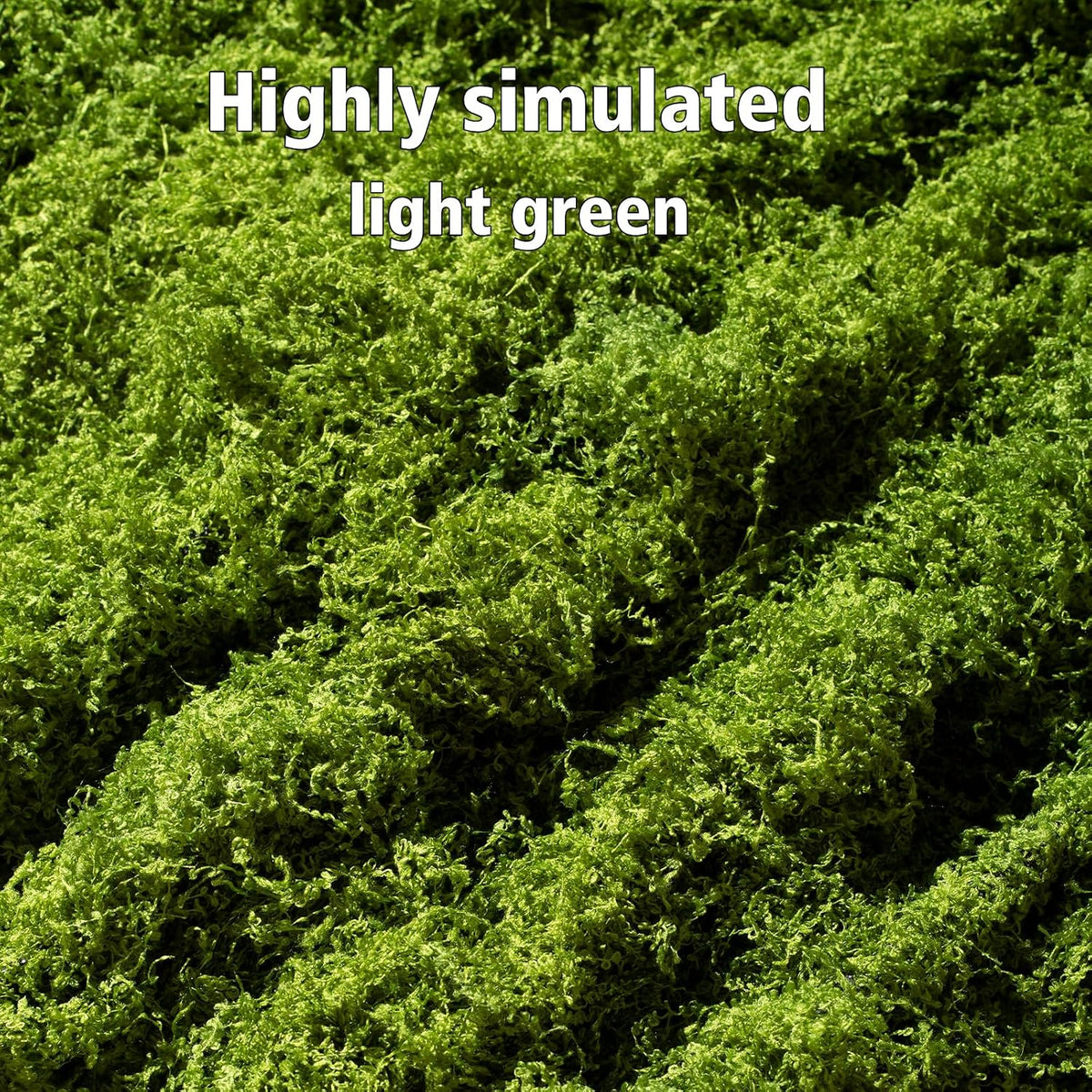 Artificial Moss mat, Green, 39.37 x 39.37 inches (Dark Green), Waterproof Indoor and Outdoor Decorative Moss mat, Fake Moss Wall Decorative Flower Decoration for Craftsmanship