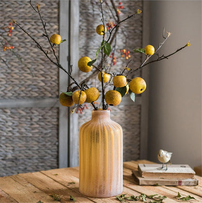 3PCS Artificial Pear Tree Branches Fake Pear Fruit Spur