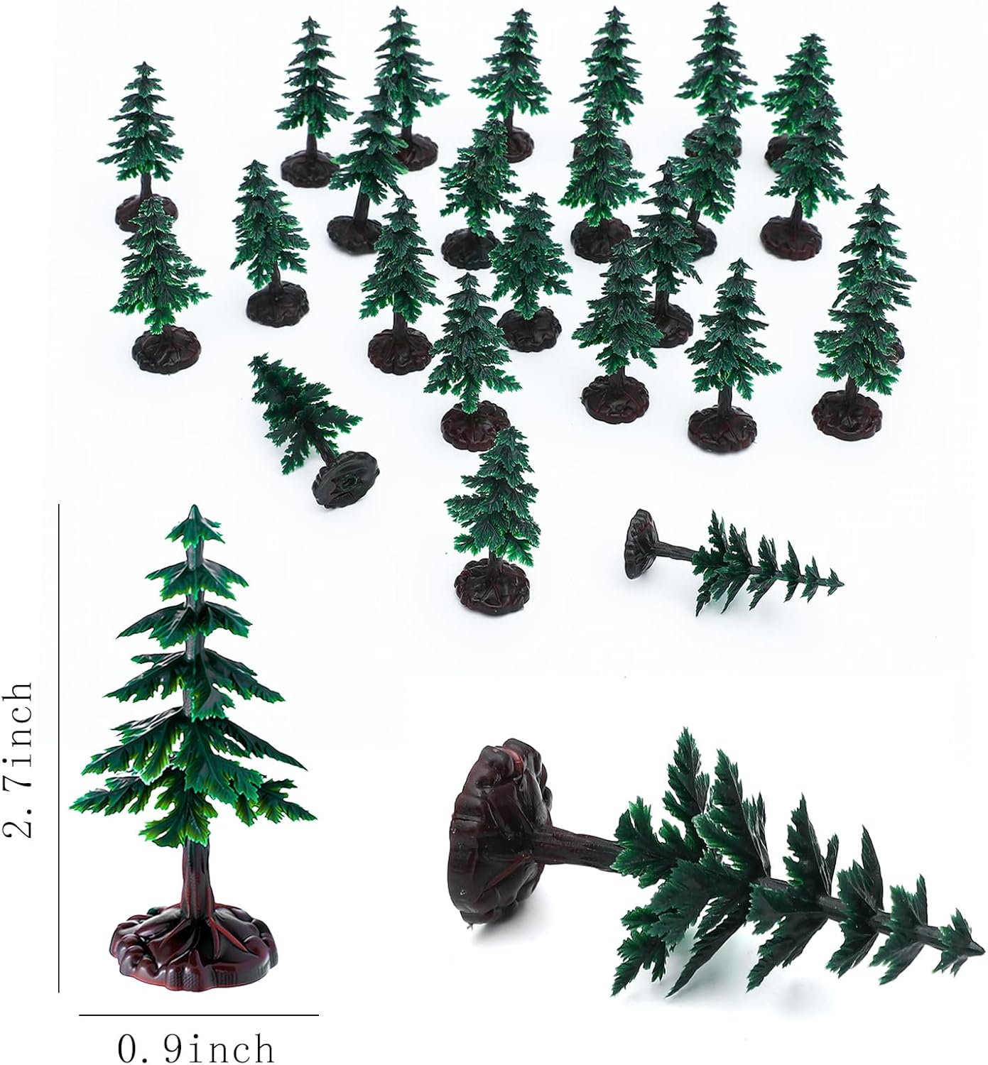 ONEST 8 Pieces Model Cactus Artificial Fake Cacti Stones for Home Decoration Miniature Landscape Landform Diorama Project