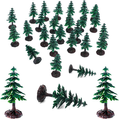 ONEST 8 Pieces Model Cactus Artificial Fake Cacti Stones for Home Decoration Miniature Landscape Landform Diorama Project