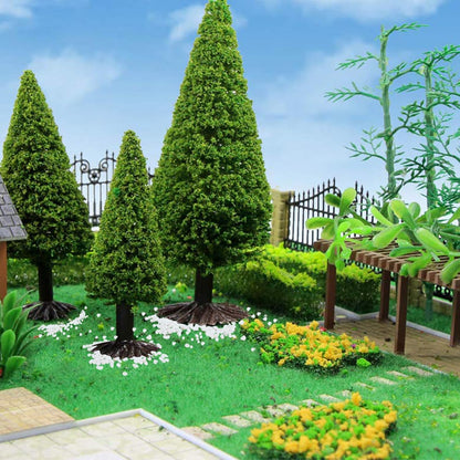 ONEST 8 Pieces Model Cactus Artificial Fake Cacti Stones for Home Decoration Miniature Landscape Landform Diorama Project