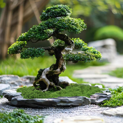 ONEST 8 Pieces Model Cactus Artificial Fake Cacti Stones for Home Decoration Miniature Landscape Landform Diorama Project