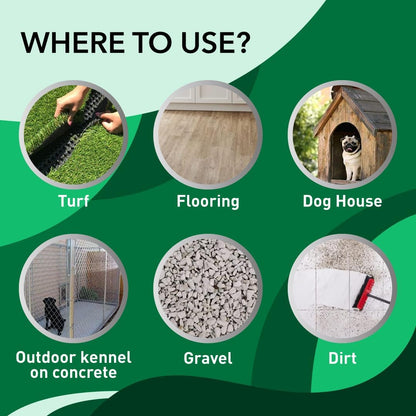 K.O.E. Fresh Scent Odor Eliminator Concentrate – For Strong Odor on Cages, Floor, & More – Non-Enzymatic For Home & Dog Kennel – Home & Pet Supplies (1 Gal)