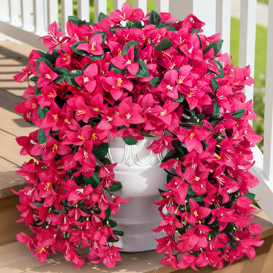 Artificial Bougainvillea Flowers, Long Trailing Vines Fake Flowers