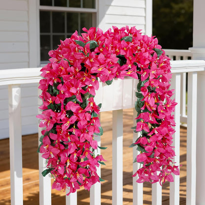 Artificial Bougainvillea Flowers, Long Trailing Vines Fake Flowers