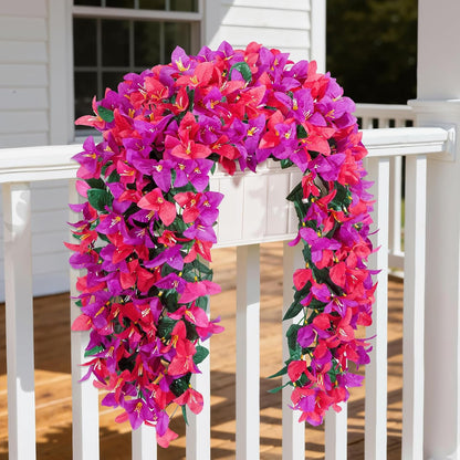 Artificial Bougainvillea Flowers, Long Trailing Vines Fake Flowers