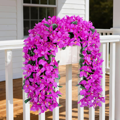 Artificial Bougainvillea Flowers, Long Trailing Vines Fake Flowers