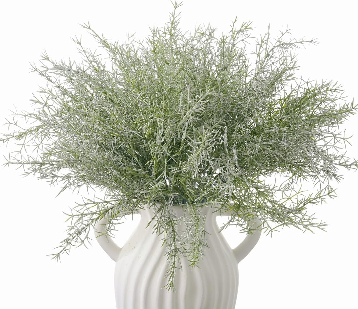 3 Bundles Faux Rosemary Plants Artificial Rosemary Branches Green Fake Plastic Greenery Stems for Home Garden Party Wedding Decoration