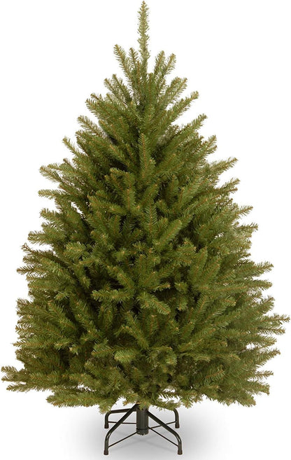 6ft Unlit Dunhill Fir Artificial Full Christmas Tree | 1,430 Tips, Includes Stand, Green