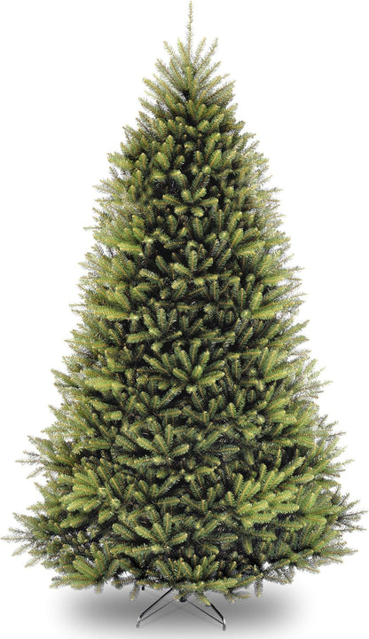 6ft Unlit Dunhill Fir Artificial Full Christmas Tree | 1,430 Tips, Includes Stand, Green