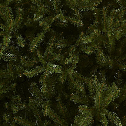 6ft Unlit Dunhill Fir Artificial Full Christmas Tree | 1,430 Tips, Includes Stand, Green
