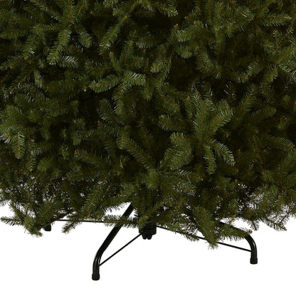 6ft Unlit Dunhill Fir Artificial Full Christmas Tree | 1,430 Tips, Includes Stand, Green