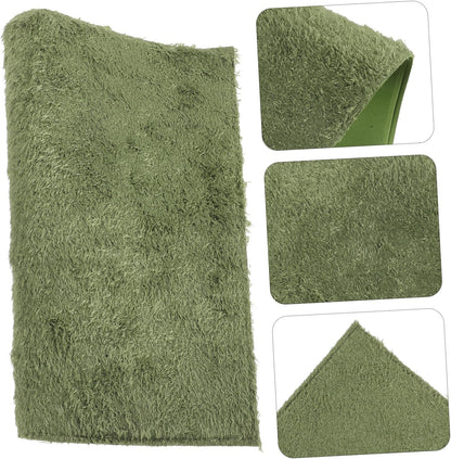 Reptile Mat Lifelike Fake Lawn Carpet for Terrarium Tortoise Bedding and Accessory Reptile Supplies Artificial Grass for Snakes Lizards and Frogs