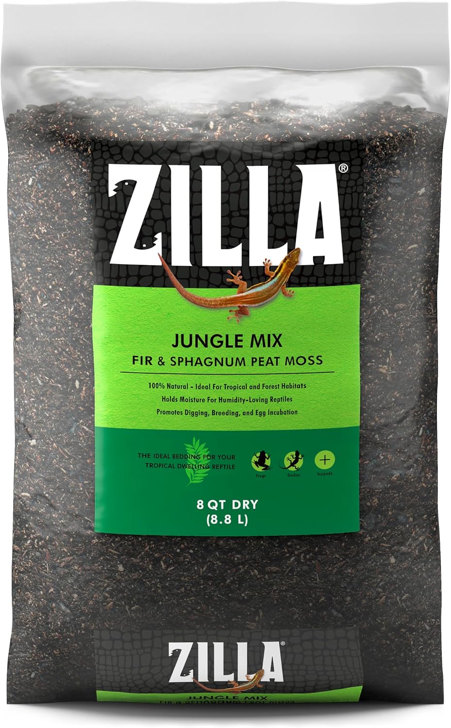Jungle Mix Terrarium Substrate Bedding, 8 Quart