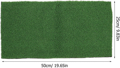 Artificial Turtle Basking Platform Turf, Simulation Grass for Turtle Tank and Aquarium, Climbing Platform Turf for Reptile Habitat, Green 19. 7x9. 8 Inch