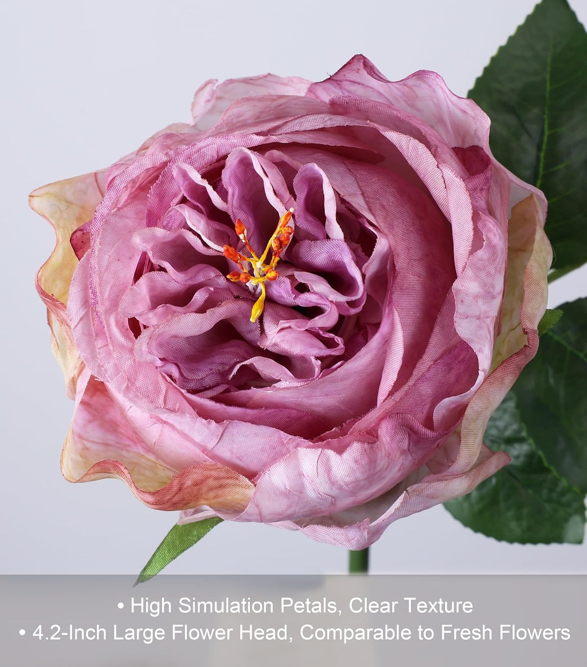 Pink Peonies Artificial Flowers, 11 Pcs Realistic Faux Flowers for Vase, Silk Flowers for Home Decor Indoor, Wedding, Party, Table Centerpiece